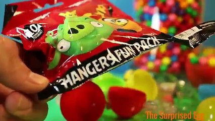 Egg Surprise Disney Collector Video ♥ Hello Kitty Frozen Dora Angry Birds Peppa Play Doh