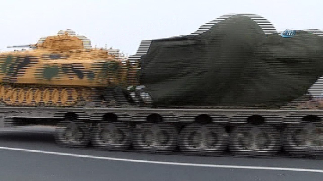 Irak sınırından Suriye sınırına sevkiyat