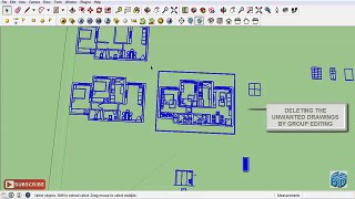 Modelling a Residential Interior in Sketchup Part 1