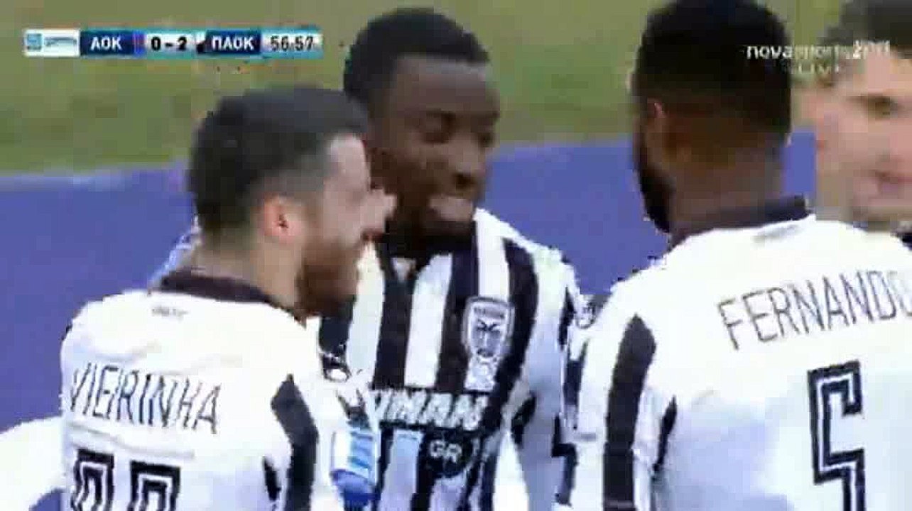 Djalma Campos Goal - Kerkyra 0-2 PAOK 14-01-2018