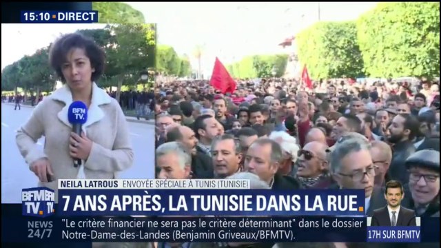 Pourquoi les Tunisiens manifestent pour le 7e anniversaire de la révolution de Jasmin