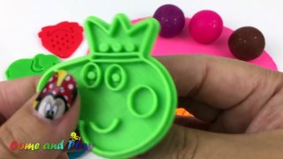 Learn Colors with Play Doh Paint Pallet Ice Cream Baby Bottle Nursery Rhymes Fun & Creative for Kids