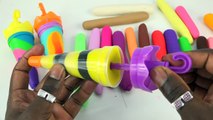 DIY How To Make Play Doh Ice Cream Popsicles Umbrella Play Doh Learn Colors Mighty Toys