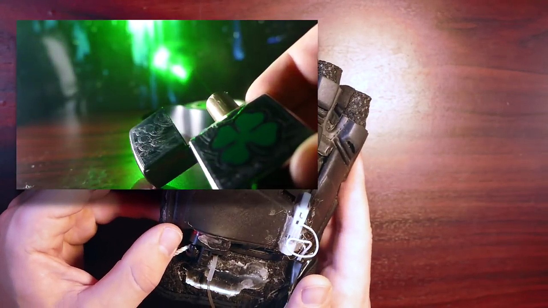Diy Iron Man Laser Glove Burning Laser Wrist Flamethrower Irl Video Dailymotion