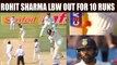 India vs South Africa 2nd test 2nd day : Rohit Sharma dismissed for 10 runs | Oneindia News