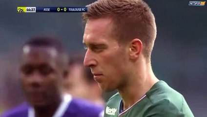 Robert Beric Goal HD - St. Etienne 1 - 0	Toulouse 14.01.2017 HD