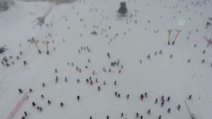 Uludağ'da Hafta Sonu Yoğunluğu - Bursa