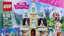 LEGO Disney Frozen Arendelle Castle Celebration - Playset 41068 Toy Unboxing & Speed Build
