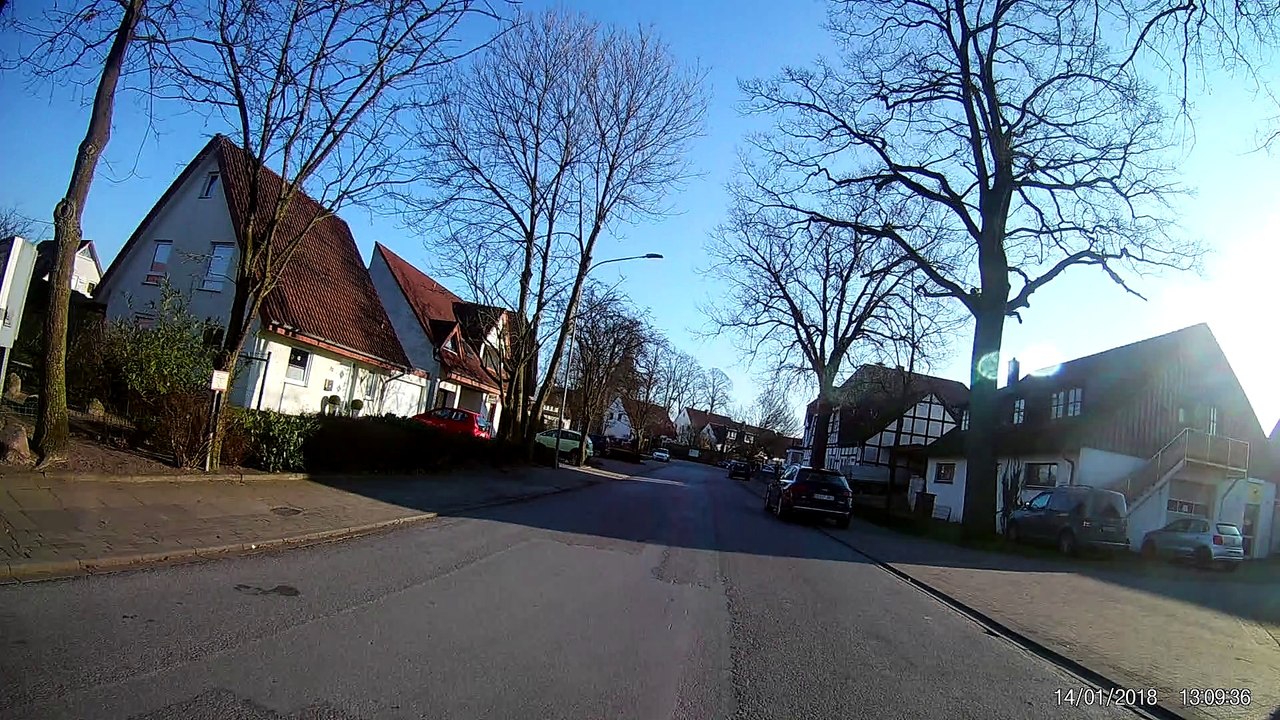 Erster Testlauf mit Roller