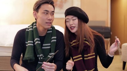 Trying HARRY POTTER Snacks | JustAnotherCouple