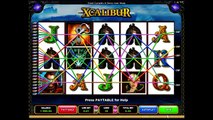 Видео обзор виртуального игрового автомата Xcalibur