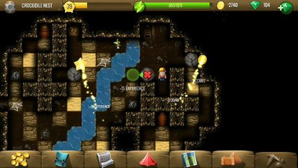 Crocodile nest - Diggy's Adventure