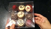Mini bakes bite-sized cake treats | Konditor & Cook| London UK