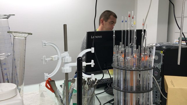 Analyse d’un textile au Service commun des laboratoires