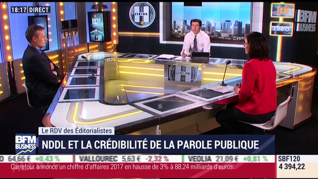 Le Rendez-Vous des Éditorialistes: l'exécutif a abandonné le projet controversé d'aéroport à Notre-Dame-des-Landes - 17/06