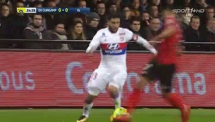 Nabil Fekir Goal HD - Guingamp	0-1	Lyon 17.01.2018