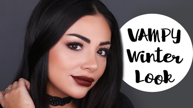 Vampy Winter Look with Maram | مكياج قوي للشتاء مع مرام