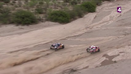 Dakar 2018 : Bernhard Ten Brinke crée la surprise, les Peugeot se tiennent en 15 secondes !