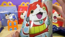Yo-Kai Watch Happy Meal Toys! Japanese McDonalds Toys December 2016 My Kawaii Family
