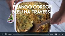 Frango Cordon Bleu na Travessa
