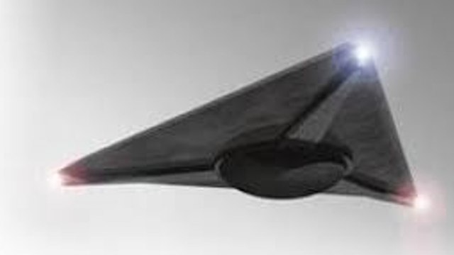 The Russian version of the TR-3B type UFO was filmed in Russia in 2017