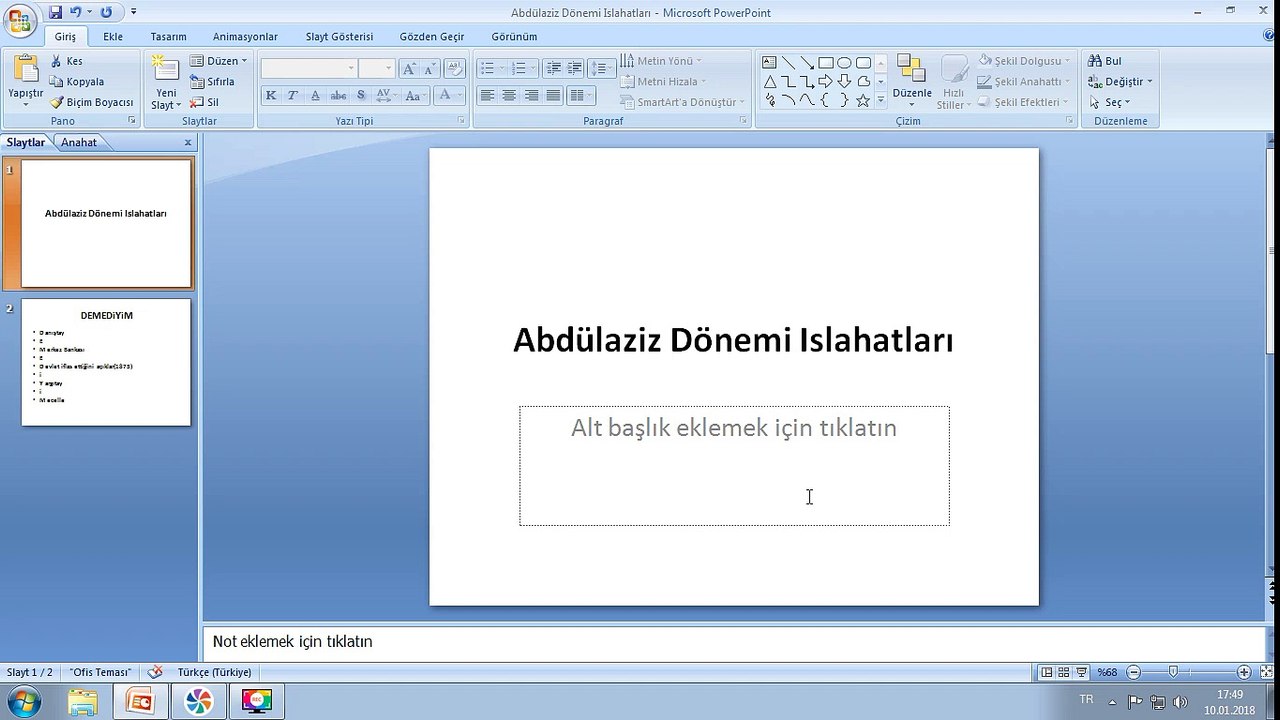 Abdülaziz Dönemi Islahatları