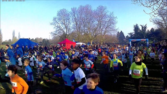 Cross départemental de Champigny sur Marne le 14/01/2018 Course éveils garçons