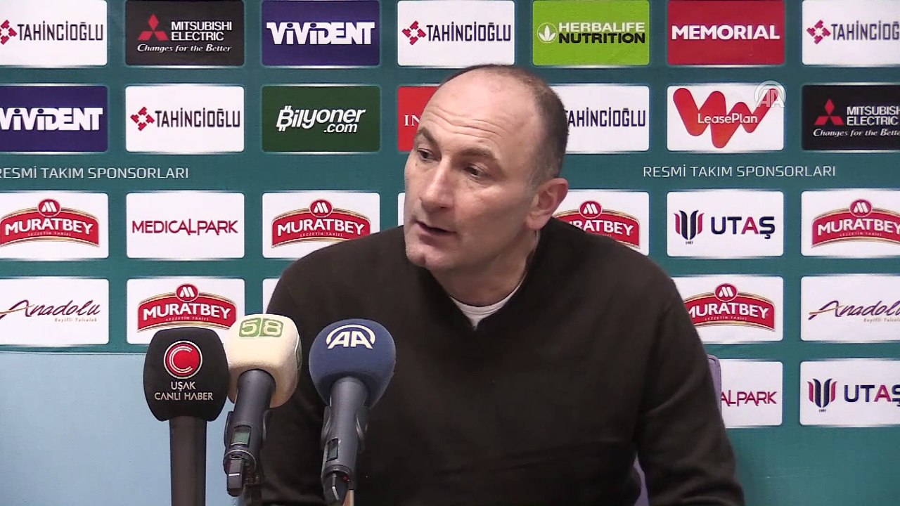 Muratbey Uşak-Trabzonspor basketbol maçının ardından - UŞAK