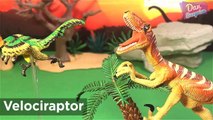 15 CARNIVOROUS DINOSAURS ANIMALS SURPRISE TOYS for kids 3D PUZZLES - Tyrannosaurus Spinosaurus