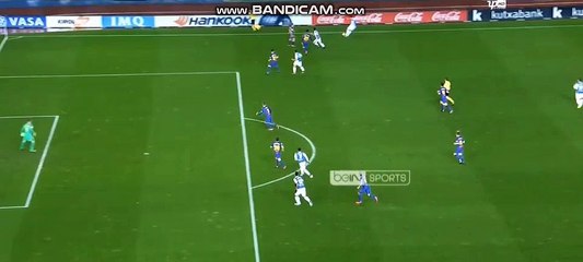 الهدف الأول  ريال سوسييداد ضد - برشلونة