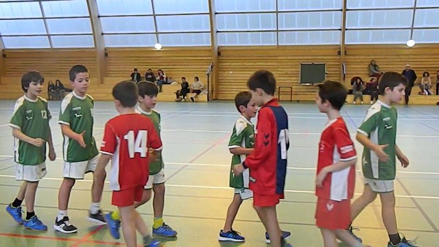 U11-31-HBCVAL / Aucamville - 14 janvier 2018 -Un beau match et une victoire!!! bravo les garçons!!!