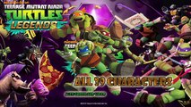 TMNT Legends - All 39 Charers One by One in Tournament Mode