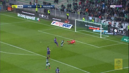 Скачать видео: Saint-Etienne 2 - 0 Toulouse