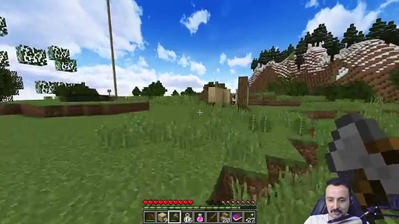 LANETLİ ADA | Minecraft Survival Haritası | /w Atarikafa