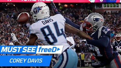 freeD: Corey Davis reels in a one-hander for the touchdown | AFC Divisional Round
