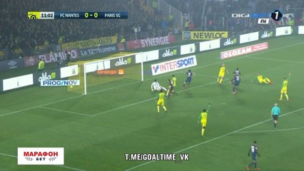 All Goals & highlights - Nantes 0-1 PSG - 14.01.2018 ᴴᴰ