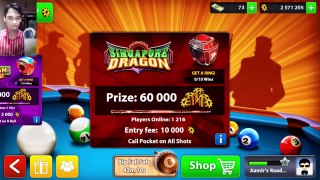 8 Ball Pool- BEST SHOT IN TOURNAMENT HISTORY!! Singapore Dragon Crazy Match [Announcement]