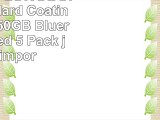 TDK Bluray BDR DL Disk  Super Hard Coating Surface 50GB Blueray 4x Speed 5 Pack japan
