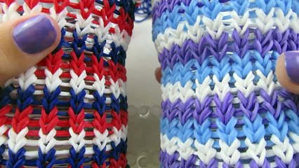 Craft Life Water Bottle Cover Tutorial on One Rainbow Loom