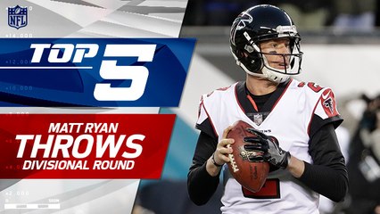 Top 5 Matt Ryan throws | NFC Divisional Round