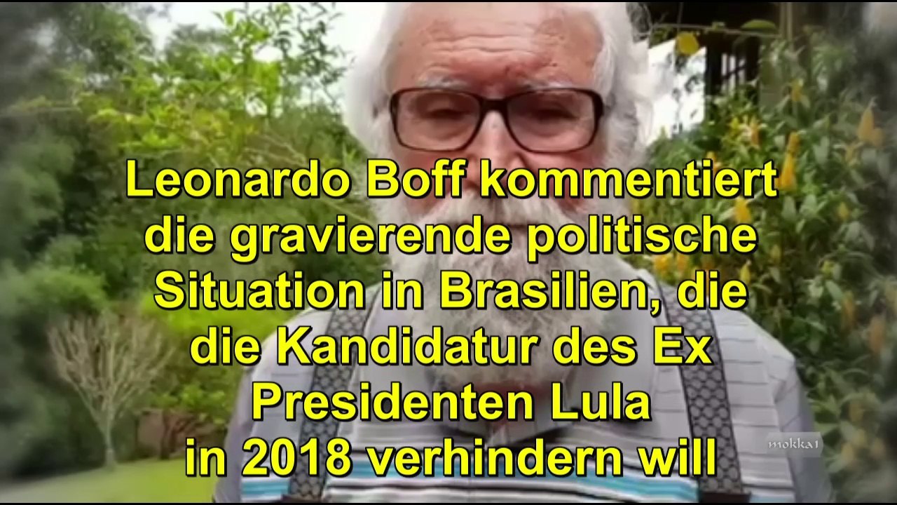 Leonardo Boff bittet um Unterstützung für Lula [Legendas]