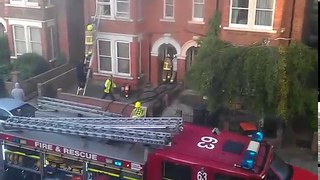 fire st michaels road bedford 30th may new Video 01