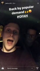 Jamie borthwick & harry Reid on instagram yesterday 2018