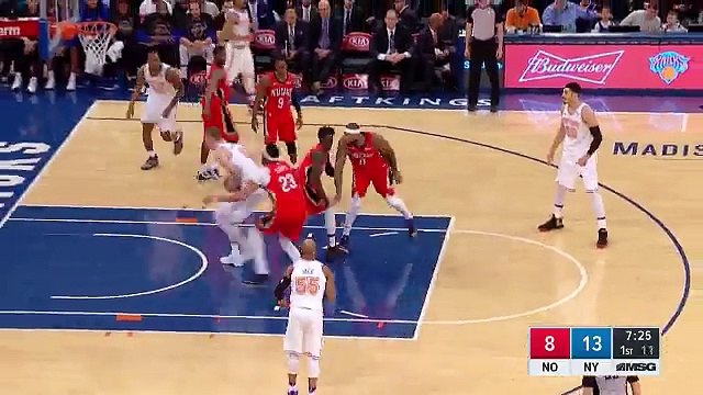 Kristaps Porzingis, Tim Hardaway Jr. Top Plays vs. New Orleans Pelicans