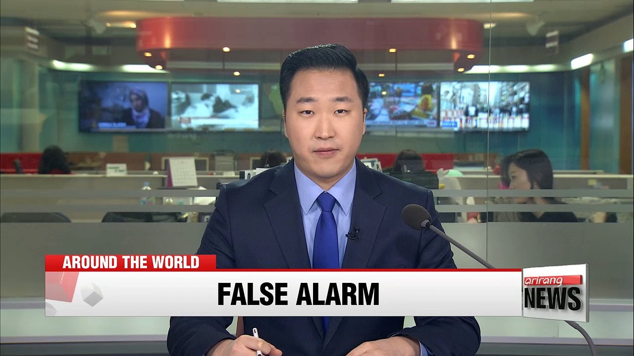 Hawaii thrown into panic after false alarm over incoming missile