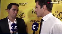 Alberto Contador en la Presentacion del Tour de Francia