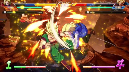 DRAGON BALL FighterZ (PS4 Open Beta) - Online Match #1