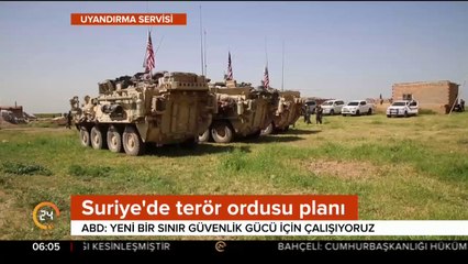 Suriye'de terör ordusu planı