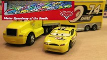 Mattel Disney Cars Piston Cup Team Sidewall Shine (Slider Petrolski - Racer & Hauler) Die-casts