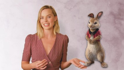 A Stunning Margot Robbie Makes A Cute "Flopsy"